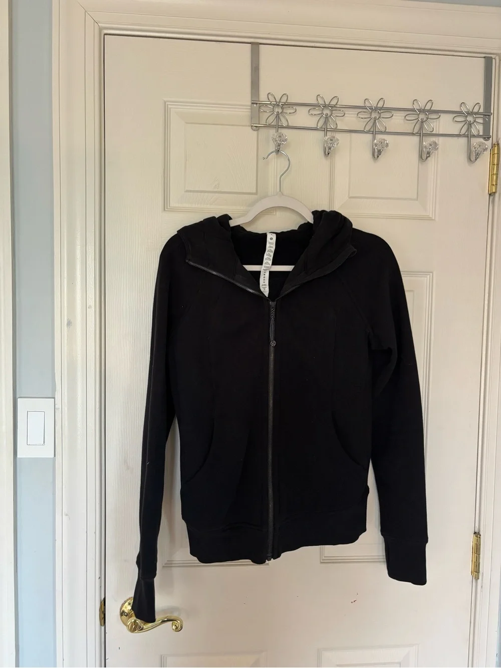 Lululemon full-zip scuba hoodie size 6